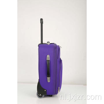 Softsided Rolling Purple Luggage